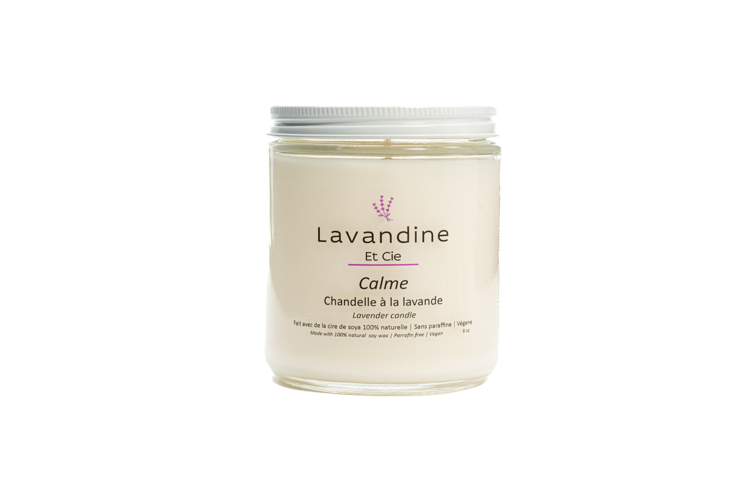 Chandelle Calme - Lavande 8oz