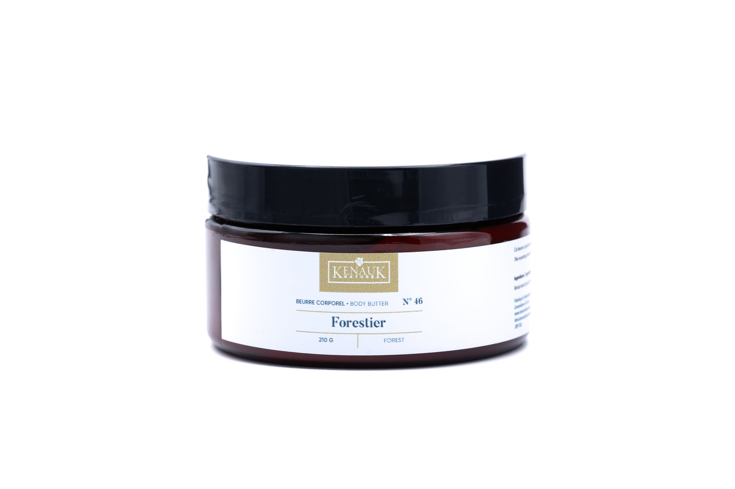 Beurre corporel forestier