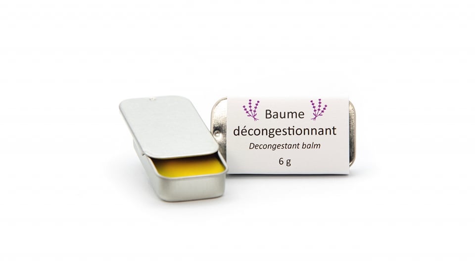 Decongestant balm
