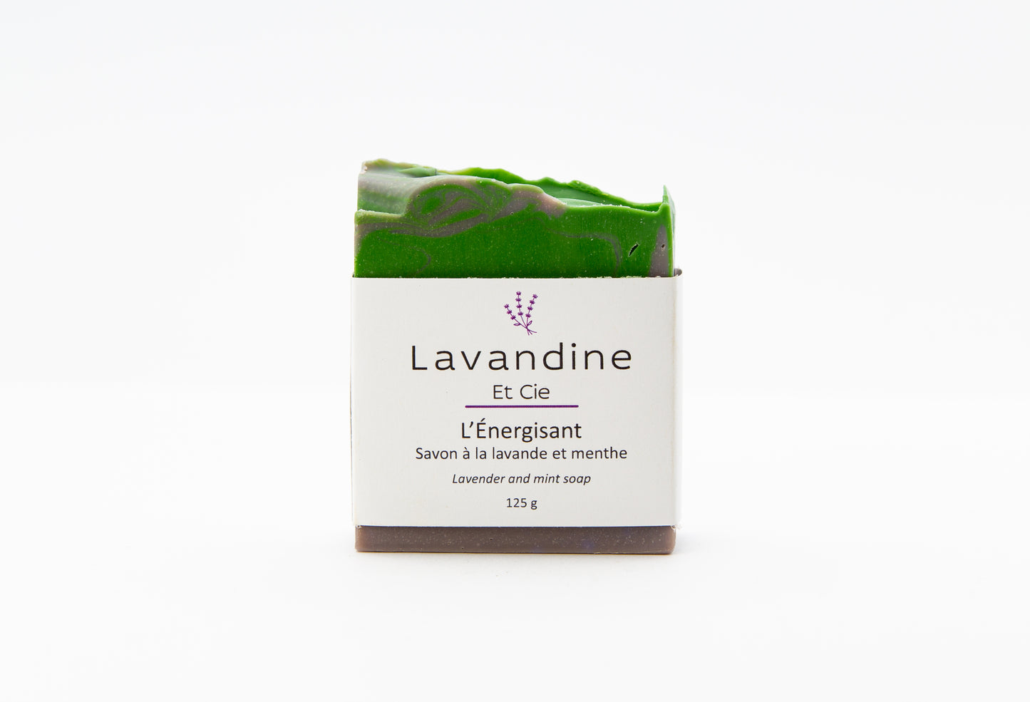 L'Énergisant - Savon à la menthe et à la lavande