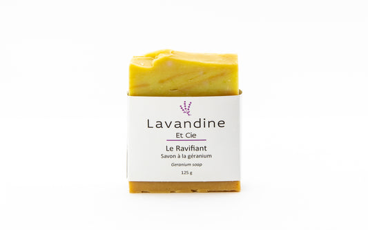 Le Ravifiant - Soap with geranium